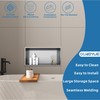 OLNGYUE Bathroom Shower Niches Shelves: No Tile Needed Stainless Steel