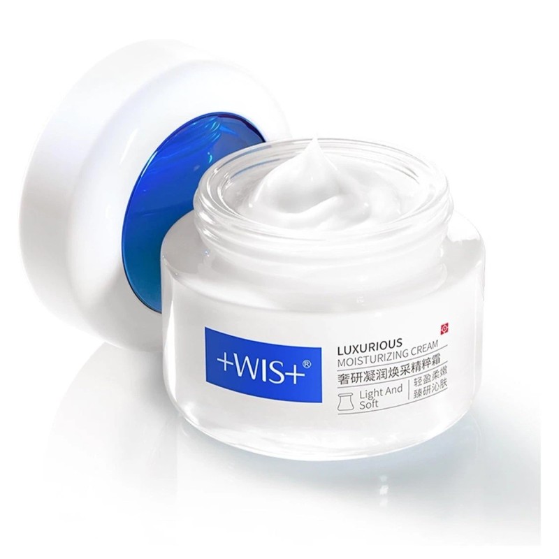 PLUS WIS Long-Lasting Moisturizing Repair Cream Daily Face Care w/