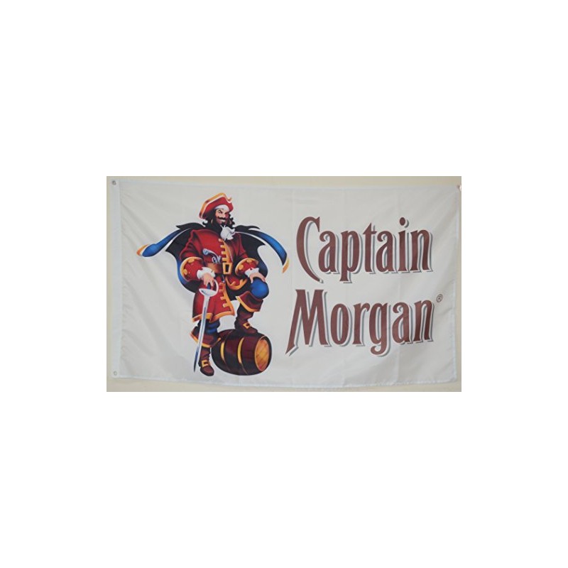 2But Captain Morgan Beer Flag Rum Banner 3x5 Feet Man
