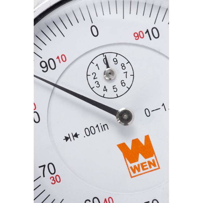 WEN 10703 1 in. Precision Dial Indicator with .001 in.