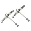 PATIKIL 3 Way Swivel 28lbs, 25 Pack Cross Line T