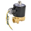 2W‑040‑10 G3/8 in Solenoid Valve Brass Diaphragm Normally Closed Electric
