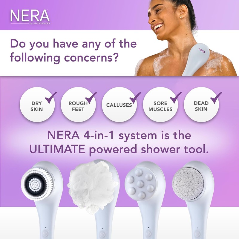 Spa Sciences NERA - Cepillo de ducha corporal 4 en