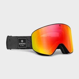 SIROKO - OTG GX Whistler Snowboard and Ski Goggles - Bright Orange/Black