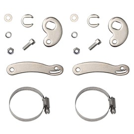 Wjelet 2 Set Torque Arm Set for Ebike, Torque Arm for Ebike Heavy Duty, Universal Torque Arm Conversion Kit for Electric Bicycle, Bicycle Dropout Amplifier for Ebike Front or Rear Hub Motors