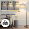 Boncoo Modern Floor Lamp for Living Room, Arc Floor Lamp