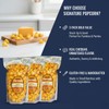 Signature Popcorn, Cheddar Cheese Popcorn Snack, 3-Pack Large Resealable Bags,