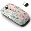 2.4G Wireless Mouse with Cute Pattern Design for All Laptops