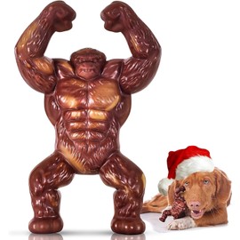 Indestructible Dog Toy to Real Breed for Dog Birthday, Dog Chew Toys for Aggressive Chewers, Tough Dog Toy for Boredom Teeth Cleaning