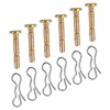 Kisangel Sets Plow Parts Metal Shear and Cotter Pins Set