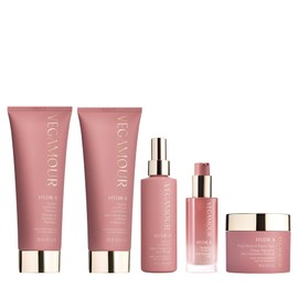 Vegamour HYDR-8 Full Routine Kit Includes HYDR-8 Hydrate and Repair Shampoo & Conditioner, Deep Moisture Repair Mask, Leave-In Conditioner & Weightless Repair Oil for Dry, Damaged Hair