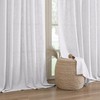 H.VERSAILTEX Extra Long Linen Curtains 108 Inches for Living Room
