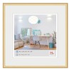 Walther Design Picture Frame, plastic Glass, Gold, 20 x 20 cm