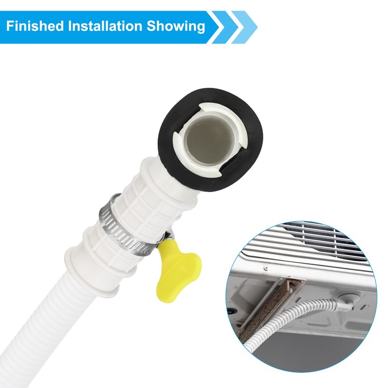 PATIKIL 3.3ft Air Conditioner Drain Kit, Universal AC Drain Hose
