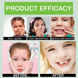 3Pcs Teething Roller, Mamas Teether: Baby Teething Oil Roller, Natural Gentle Teething Relief Roller, Teething Roller All Natural for Babies