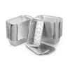 Homeshopa Foil Container With Lids, 80 Pack Large Durable Sturdy