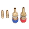 Welding Quick Connector Water Cooled Gas Adapter M8 Brass Fitting