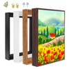 ART Canvas Floater Frame Fits 1”–1.25”Deep Gallery-Wrapped Canvas, Wood-Look Floater