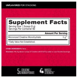 Bsn Creatina 300gr 60 Serv Sin Sabor