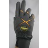 [PROHANDS] Synthetic Leather PU Embossed Gloves, PU-605, Orange, L Size