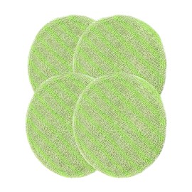 MagiDeal 4 Pieces Round Floor Scrubber Pads 16.5cm Floor Cleaning MopPads for Hardwood Tile Parquet Floors and Other Floors Scrubber Mops, Green