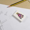 2 x 45mm 'Skater Girl' Erasers/Rubbers (ER00042211)