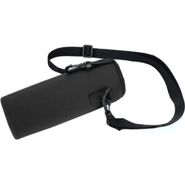 VGEBY Manga de la Botella de Agua, portabotellas Tactical Water Bottle Carrier Tote Bag Bolsa Holder Correa (12-Black)