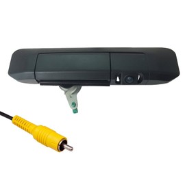 Master Tailgaters Black Tailgate Handle with Backup Camera Replacement for Toyota Tacoma (2005-2014) | IP68 Waterproof | Parking Grid Lines Available | Easy to Install