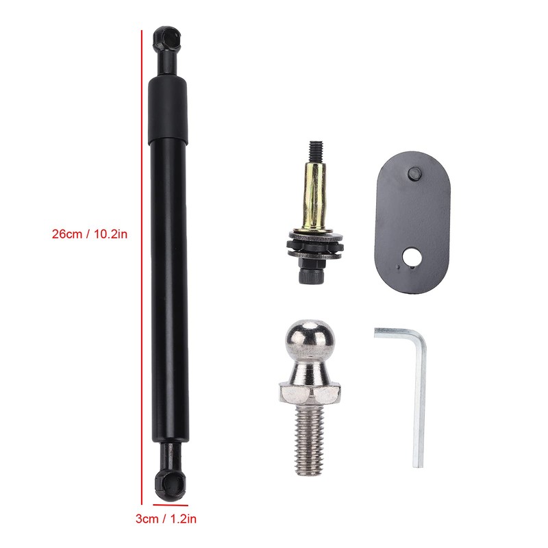 Akozon Boot Lift Strut, Carbon Steel Tailgate Boot Lift Strut