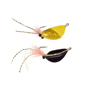 The Fly Crate Redfish Spoon - Fly Fishing Flies (1 pc) - Gold Brown, 1/0