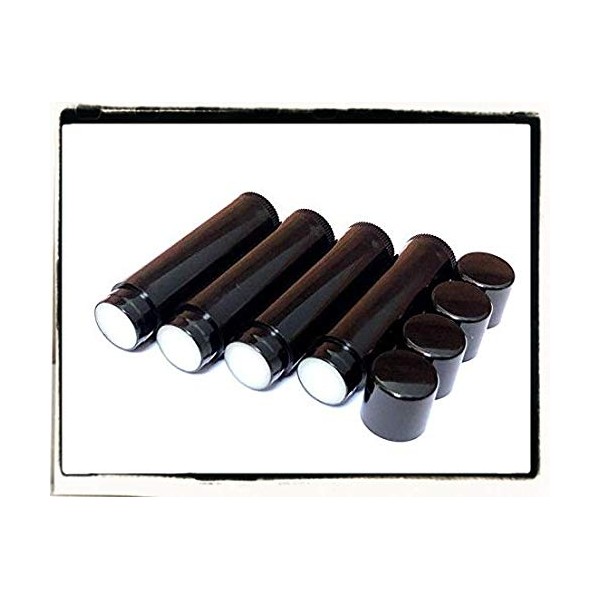 10 Buttercream Cupcake Lip Balms in Black Tubes Unbranded Bulk Wholesale
