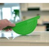 Handy Housewares Handheld Plastic Pot Drainer, Noodle & Pasta Strainer