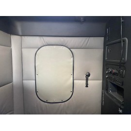 Semi Truck Sleeper Window Cover for Freightliner Cascadia 2008-2025- Bunk Window Shade Privacy Curtain