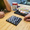 JJPRIME - Magnetic Travel Board Games Set of 4 Chess,