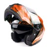 Typhoon TH158 Adult Modular Motorcycle Helmet DOT Dual Visor Full