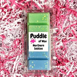 Puddle of Wax - Northern Solstice Soy Wax Melt Snap Bar - 50g - Laundry Scent - Vegan Friendly - Made in the UK