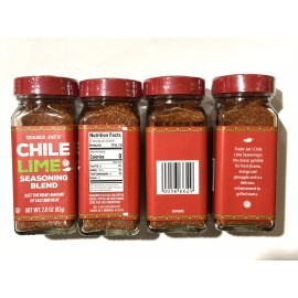 Trader Joe's 4 Pack Trader Joe's Chile Lime Seasoning Blend Spice 2.9oz (82g) Each
