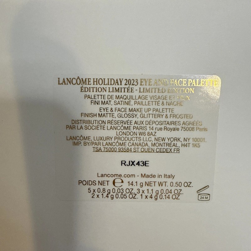 Lancome & Estee Lauder Makeup Palette Gift Set travel size