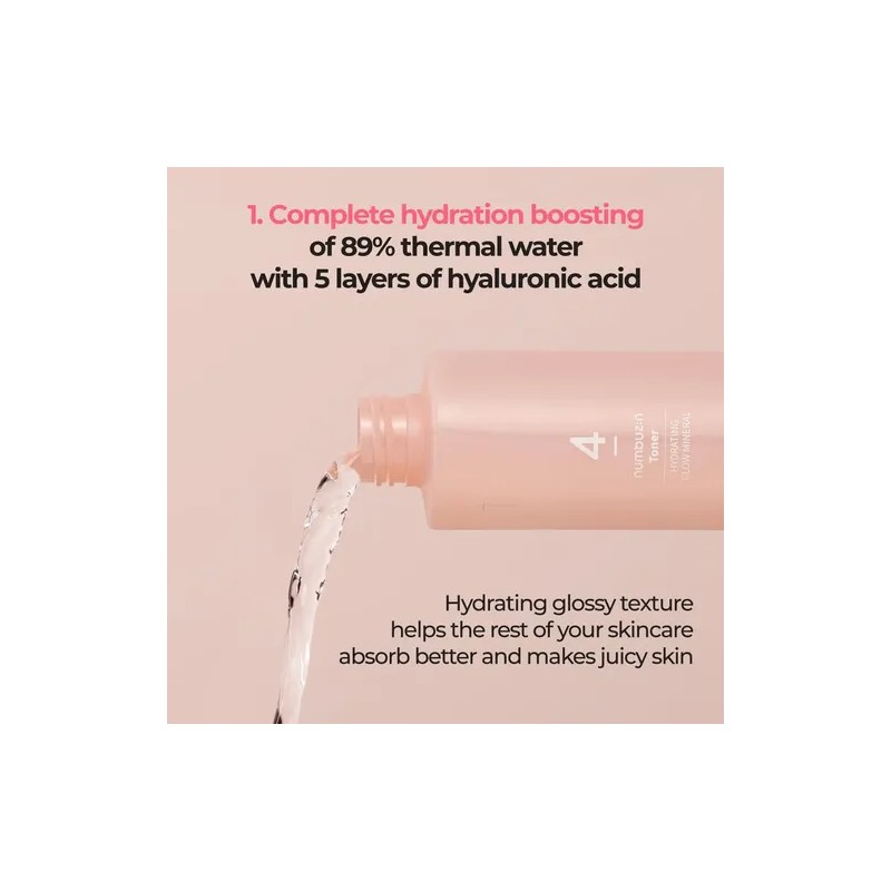 Numbuzin 4 Hydration Glow Mineral Toner