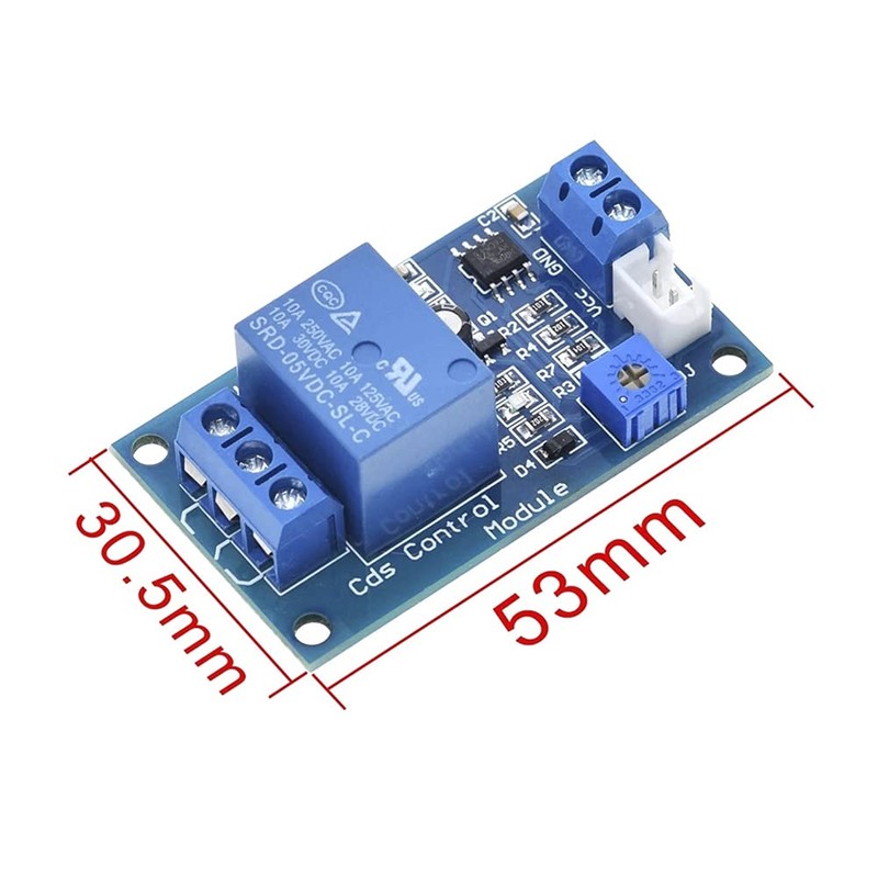 Ren He 3pcs XH-M131 DC 12V Photosensitive Resistance Module Light