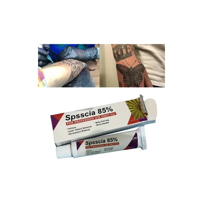 Crema Adormecedora Para Tatuaje 85% Potencia Microblading