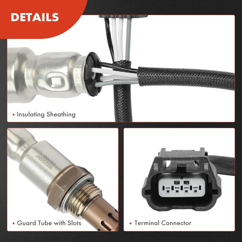 A-Premium - Sensor de oxígeno O2 compatible con Nissan Altima