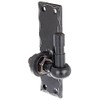 Alberts 323066 Screw-On Hinge | Wrought Iron | Black Plastic