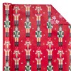WRAPAHOLIC 30 Inch Jumbo Reversible Nutcracker Christmas Wrapping Paper -