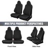 SAPUBK Custom-Fit Front Seat Covers Replacement for 1993-1997 Honda Del
