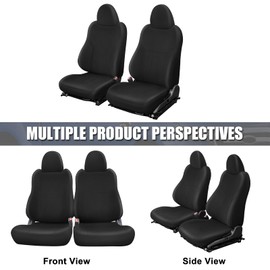SAPUBK Custom-Fit Front Seat Covers Replacement for 1993-1997 Honda Del Sol