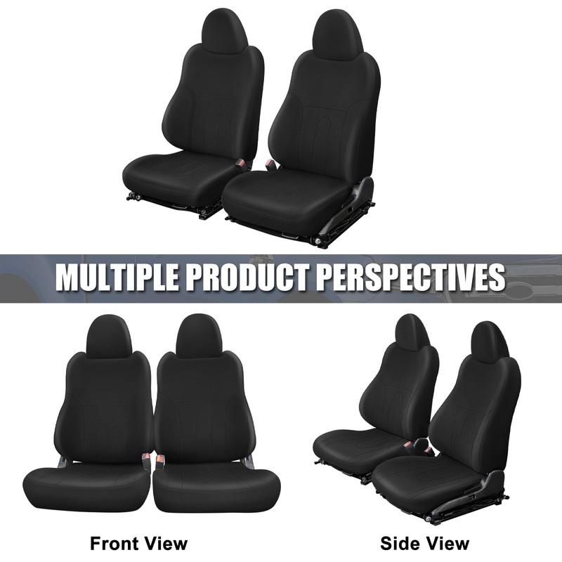 SAPUBK Custom-Fit Front Seat Covers Replacement for 1993-1997 Honda Del