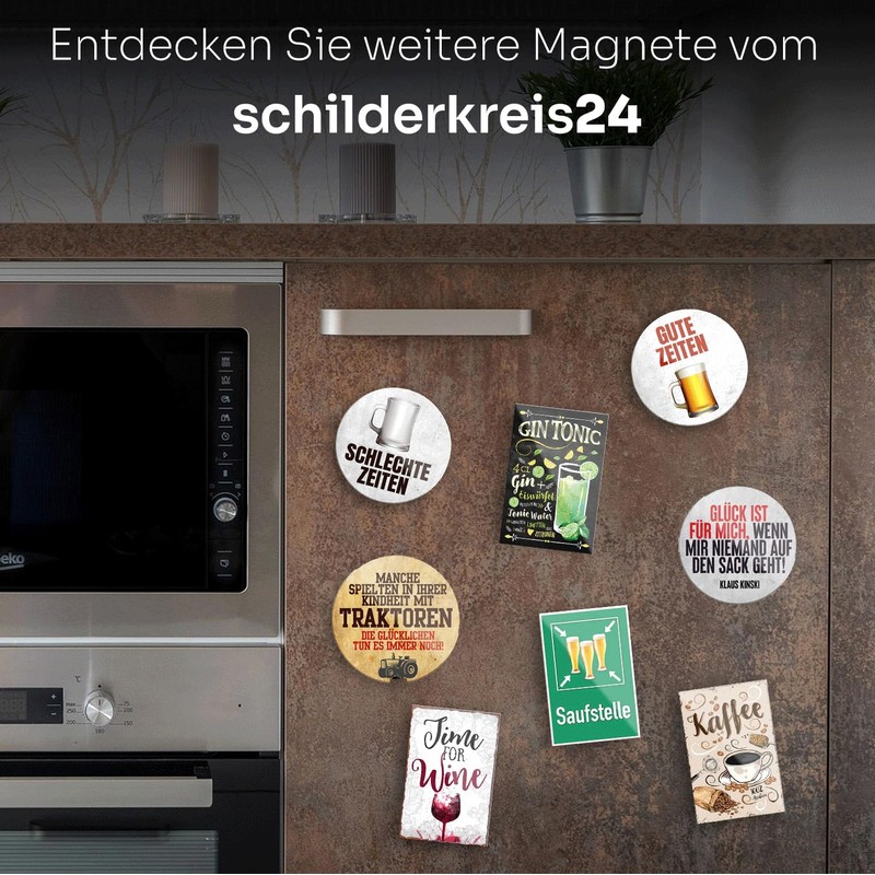 schilderkreis24 Tin Sign Sayings for Women - Gift for Best