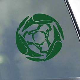 3 Ravens Crows Vinyl Sticker Decal Norse by KLO Graphics