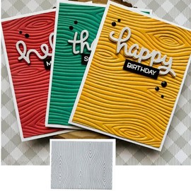 Christmas Wood Grain Background Frame Metal Cutting Dies Merry Christmas Wood Square Frame Cutting Dies Cutting Stencils DIY Scrapbooking Decorative Embossing Paper Scrapbooking